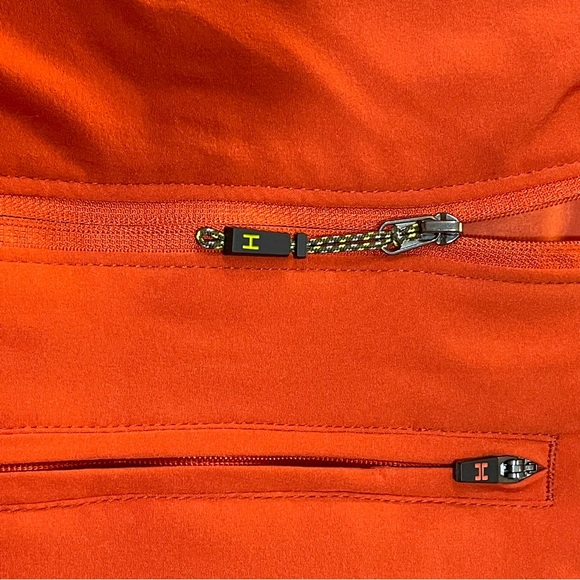Men’s HAWKE & CO Orange Zip Up Dynamic Sport Vest - Picture 13 of 15